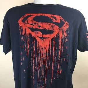 MENS' DC COMICS SUPERMAN LOGO GRAPHIC TEE, SIZE LG